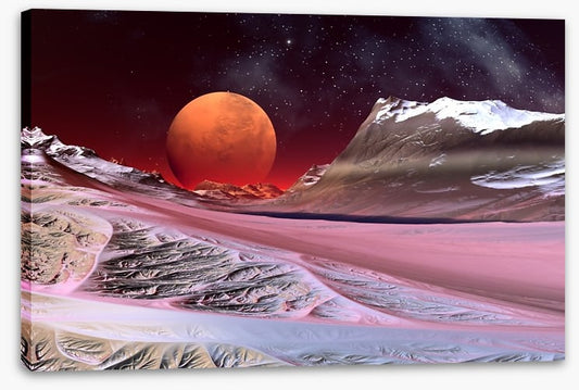 Red moon rising