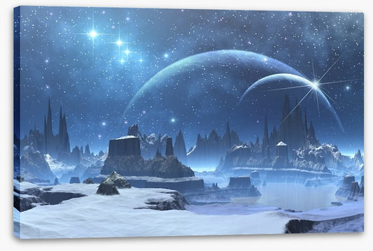 The blue planet
