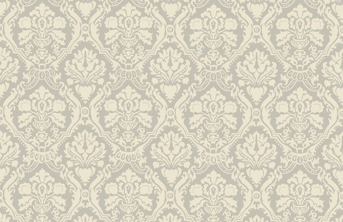 Creme floral muster