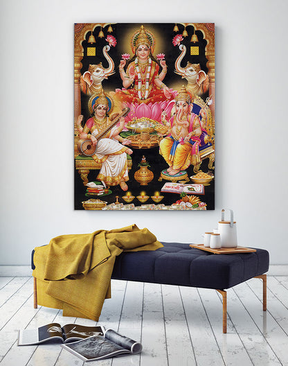Indian goddess Maa Lakshi