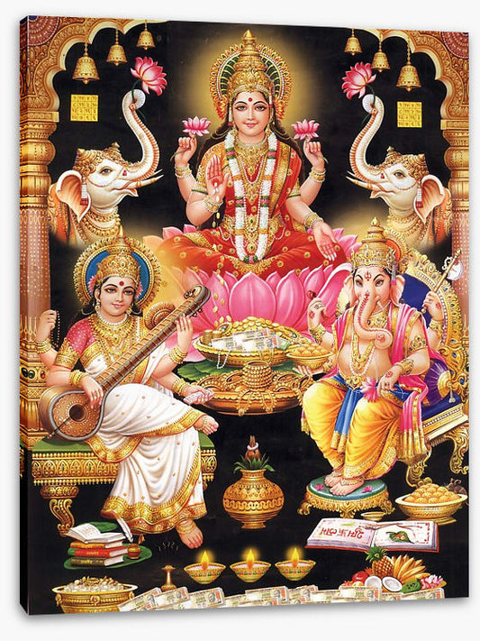 Indian goddess Maa Lakshi