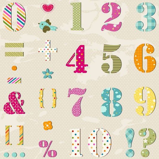 Alphabet and Numbers