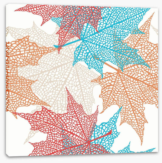 Maple leaf abstract