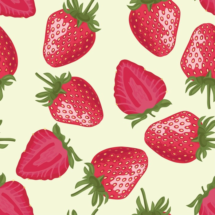 Red strawberries