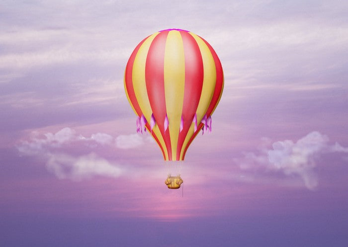Purple sky balloon