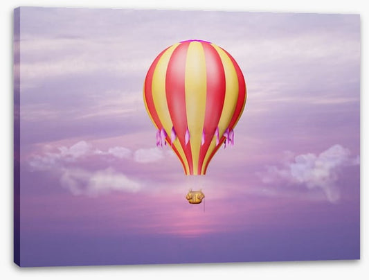 Purple sky balloon