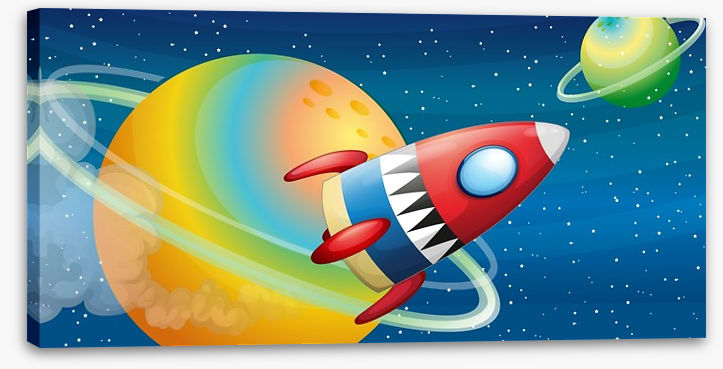 Rocket round the rings