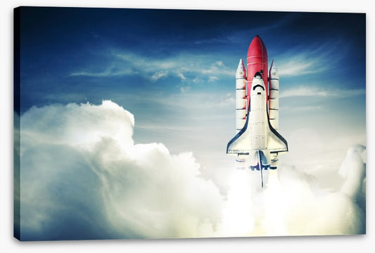 Into orbit