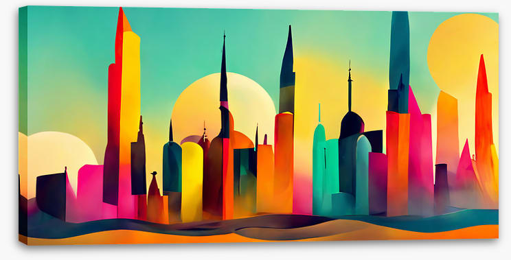 City in the sand II