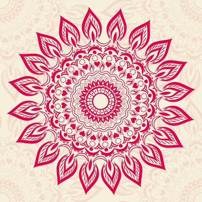 Henna mandala
