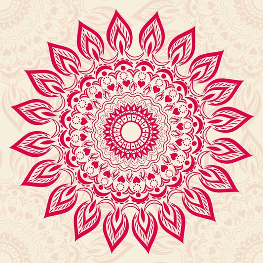 Henna mandala