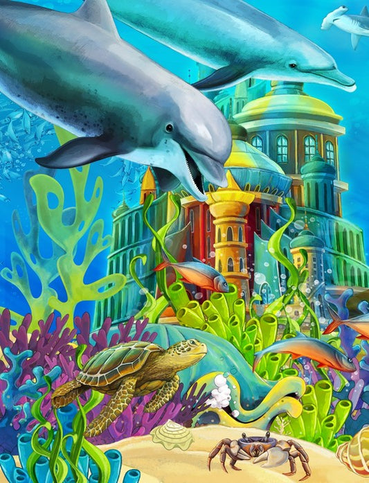 The underwater castle