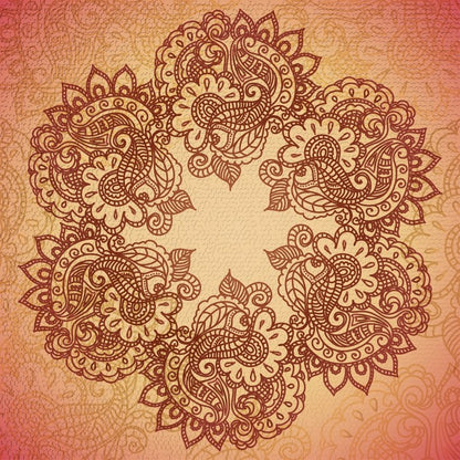 Mehndi mandala
