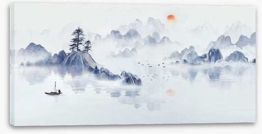 Fishing in the reflections