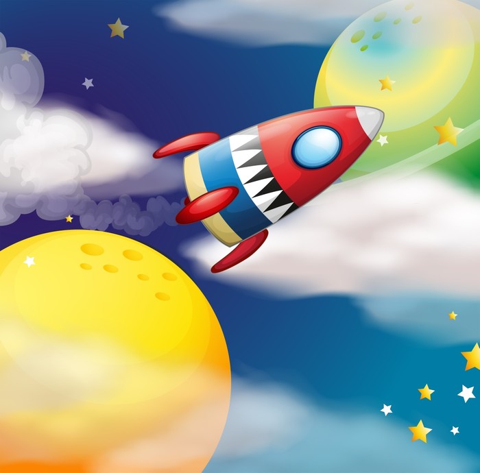 Rocket to the moon