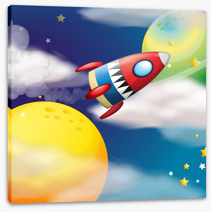 Rocket to the moon