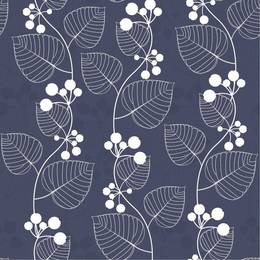 White berry leaves