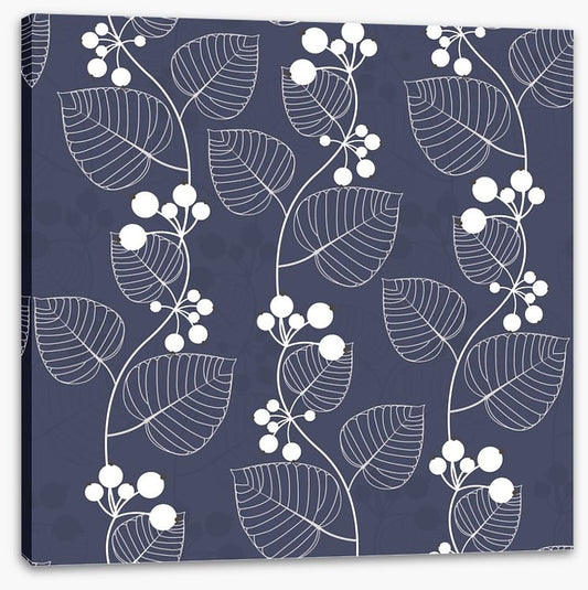 White berry leaves