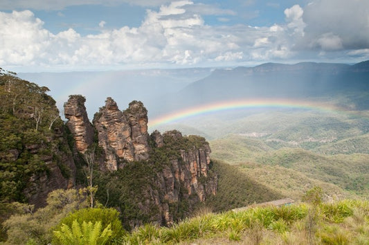 Three Sisters rainbow