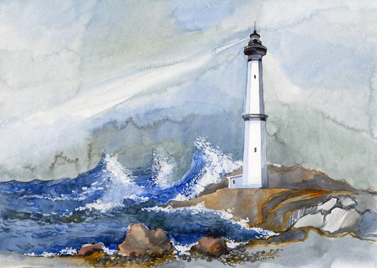 Stormy lighthouse