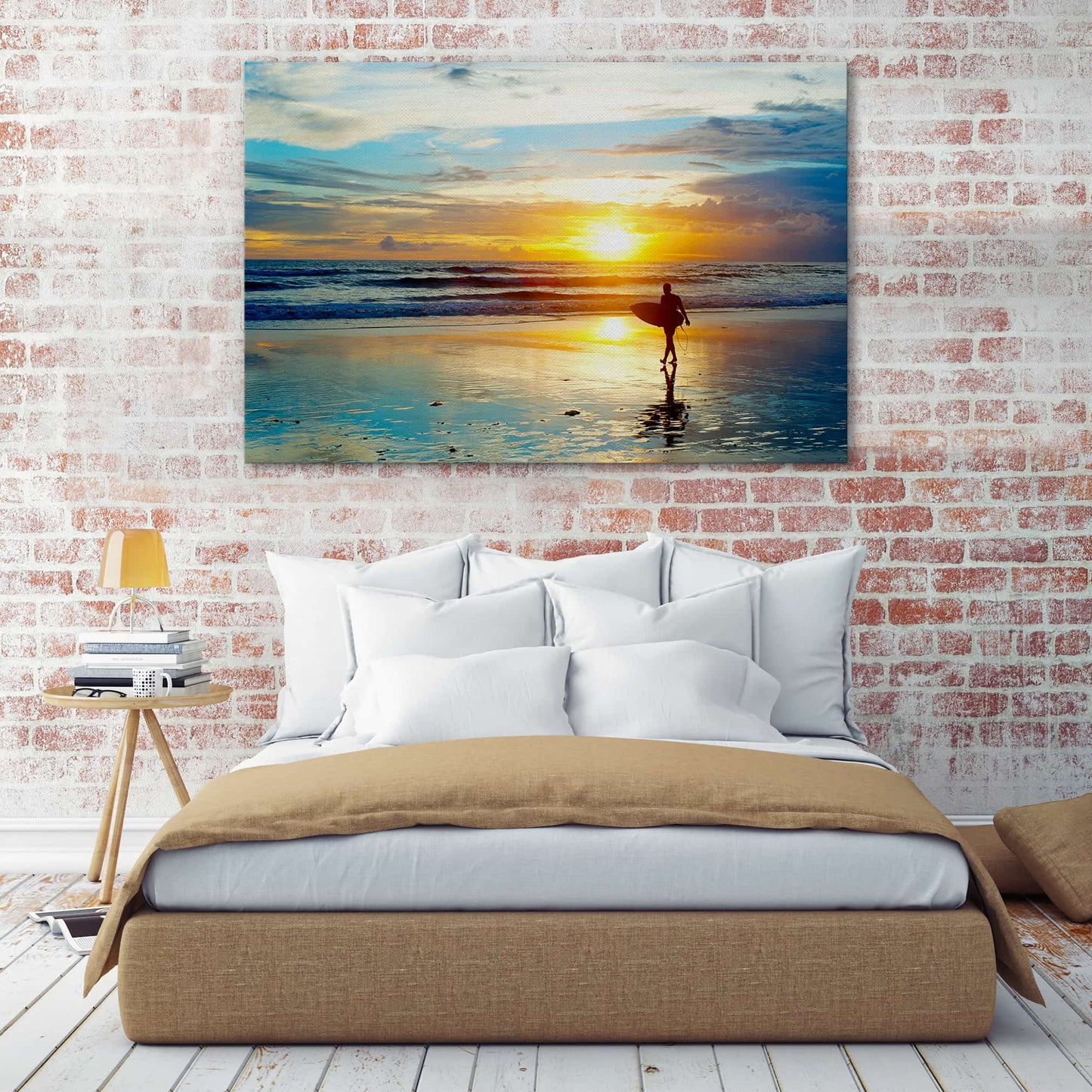 Surfing sunrise