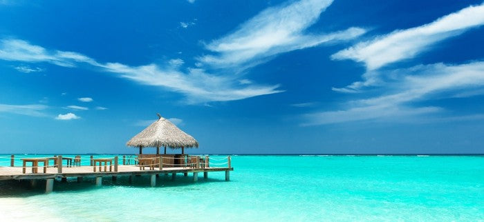 Tropical sandbar