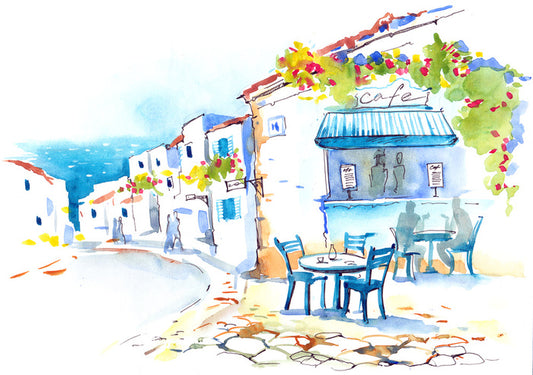 The little Greek cafe