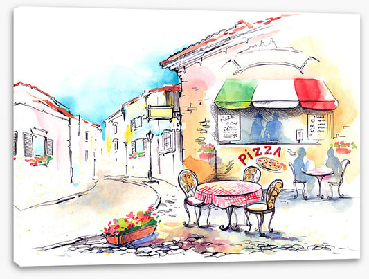 The little Italian cafe