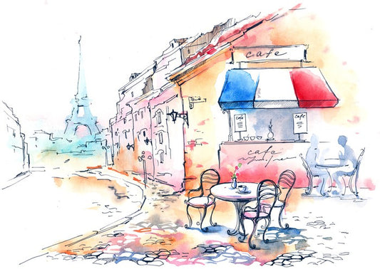 The little Parisian cafe