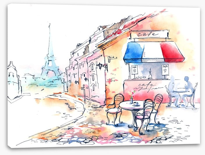 The little Parisian cafe