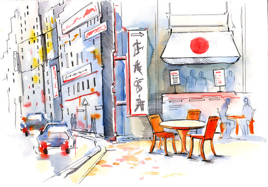 The little Japanese cafe