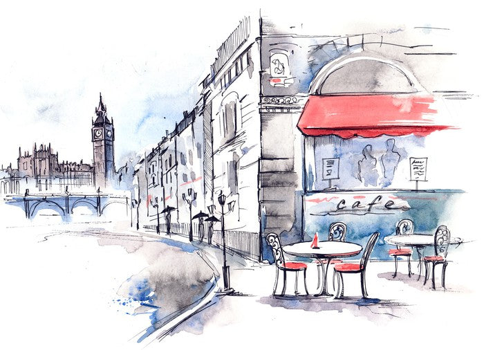 Cafe by the Thames