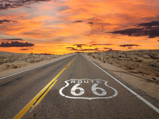 Route 66 sunrise