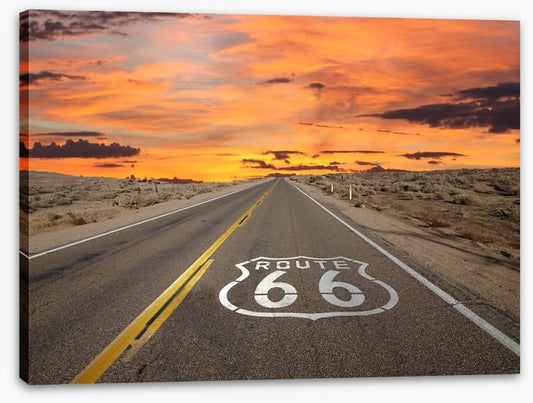 Route 66 sunrise