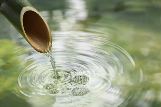 Bamboo fountain
