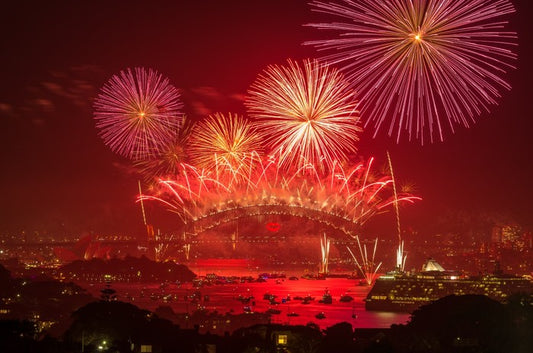 Spectacular Sydney fireworks