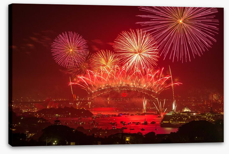 Spectacular Sydney fireworks