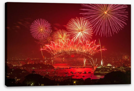 Spectacular Sydney fireworks