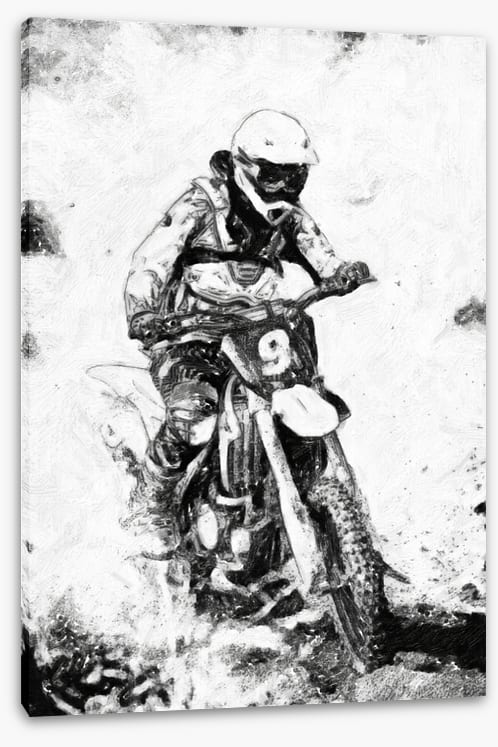 Motocross in mono