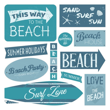 To the beach