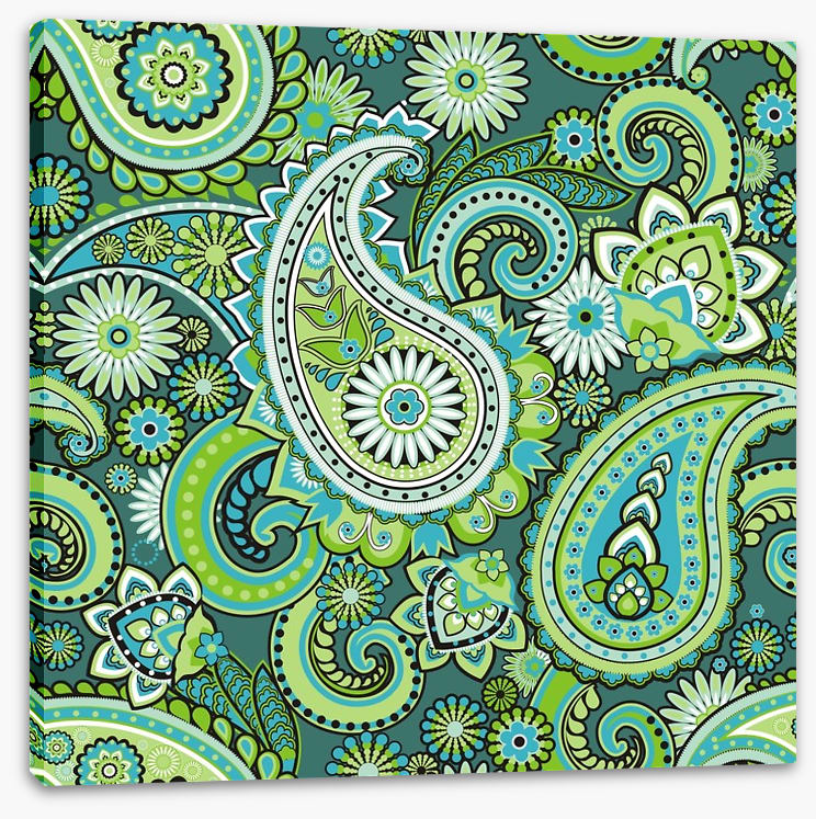 Forest paisley