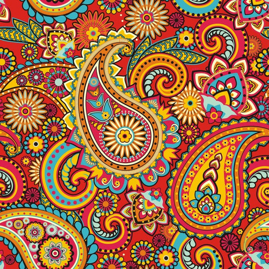 Paisley on fire