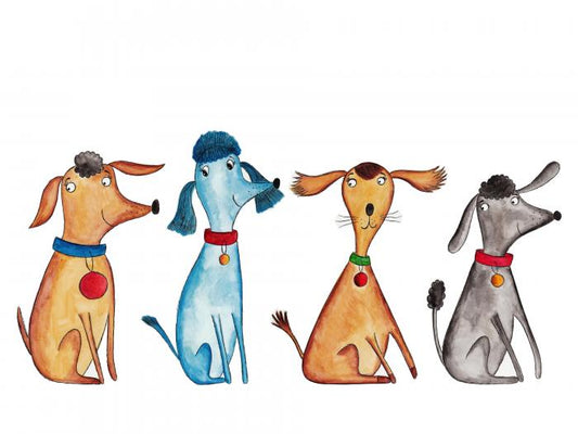 Happy dogs