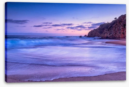 California beach sunset