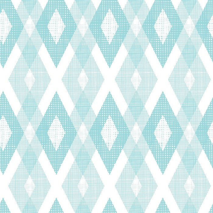 Soft blue diamonds