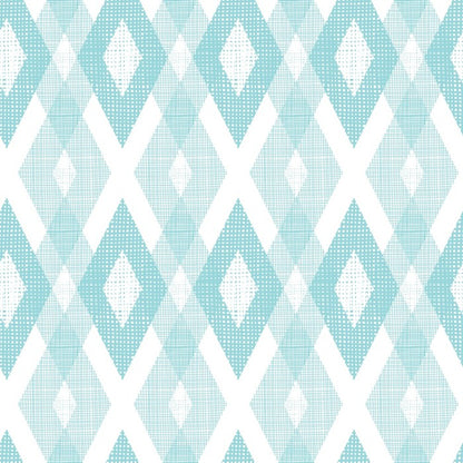 Soft blue diamonds