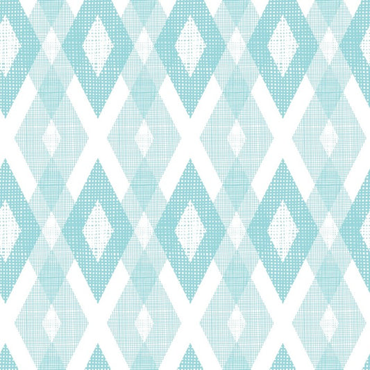 Soft blue diamonds