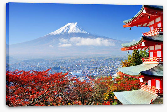 Mt. Fuji and Chureito Pagoda