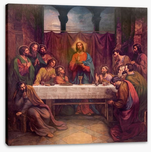 Fresco of the last supper