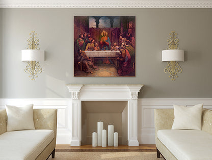 Fresco of the last supper